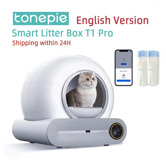 Why the Tonepie 65L Smart Cat Litter Box Is a Game-Changer for Cat Owners