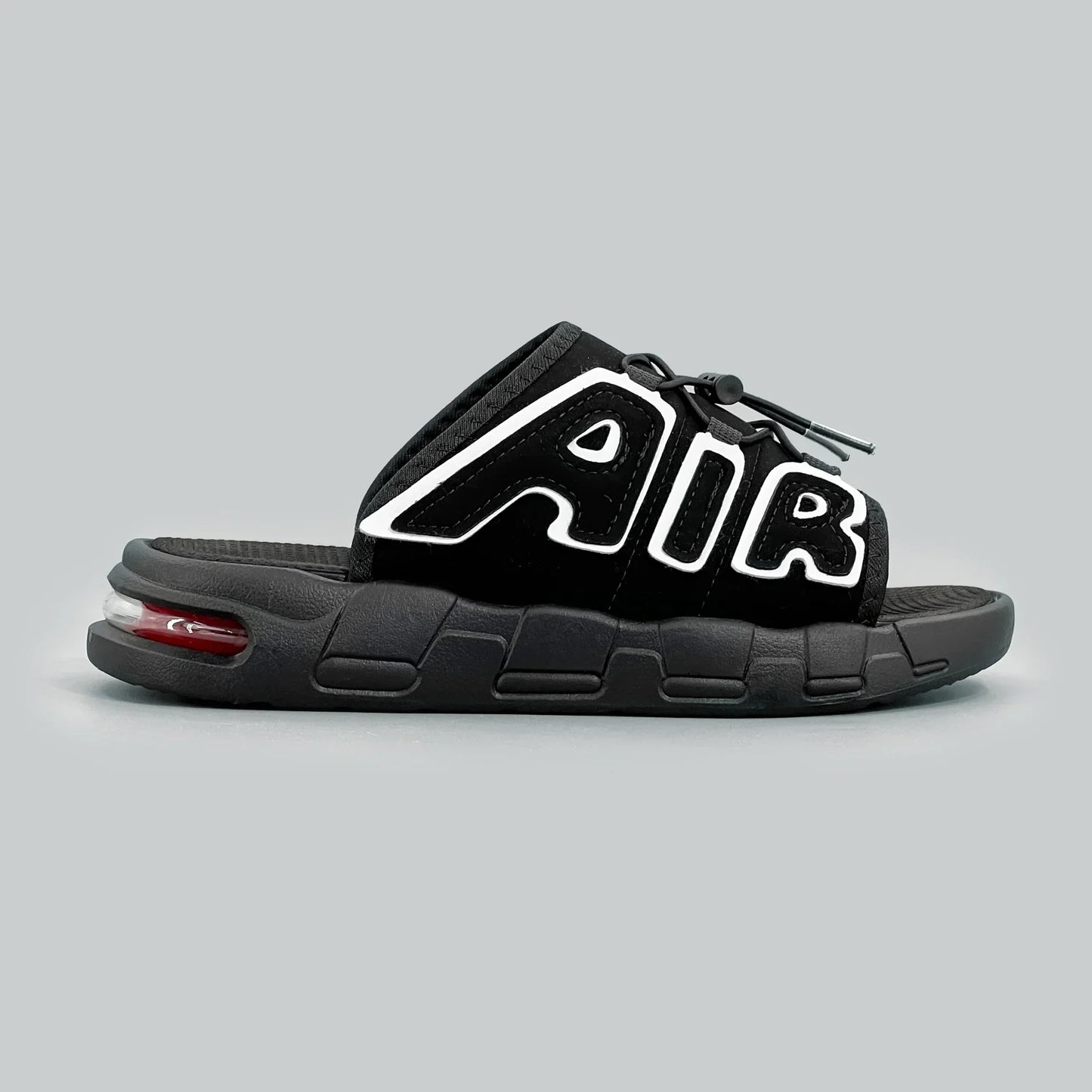 Men’s Air-Cushion Sport Slides – Soft PVC, Non-Slip Summer Slippers